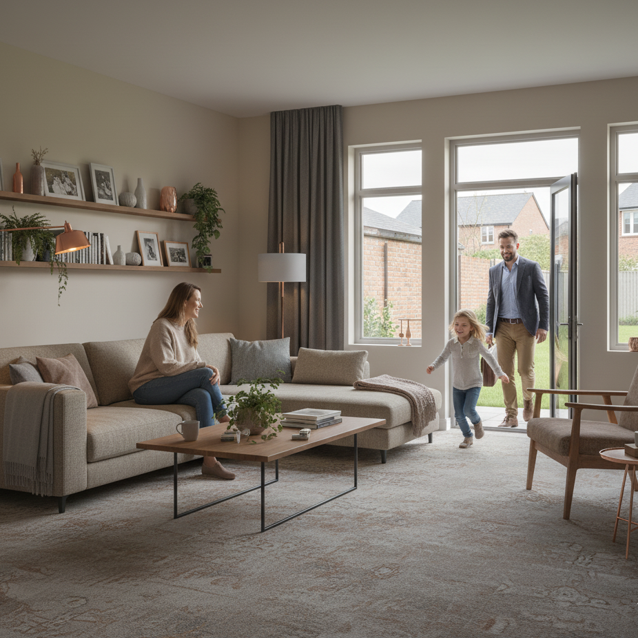 Quality housing interior